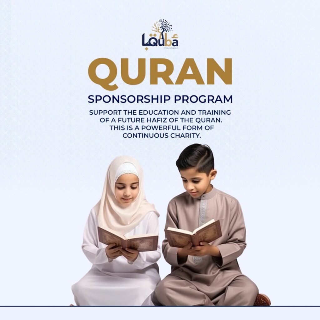 Sponsor an Orphan for Hifz in Pakistan