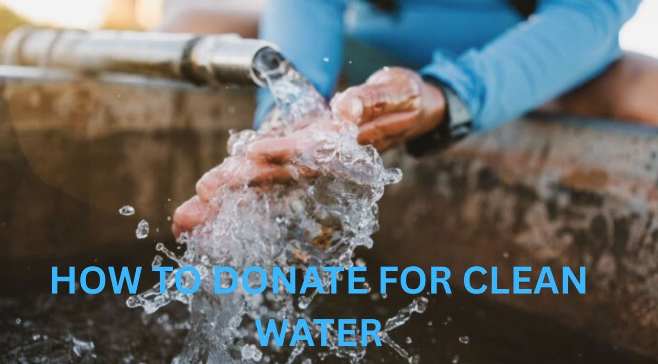 how to donate for clean water projects