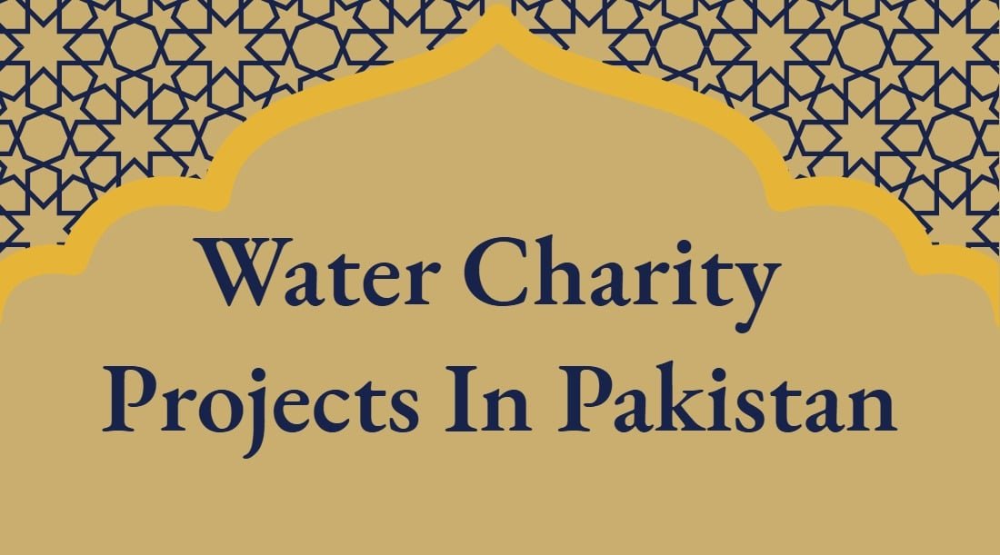 water charity projects in pakistan