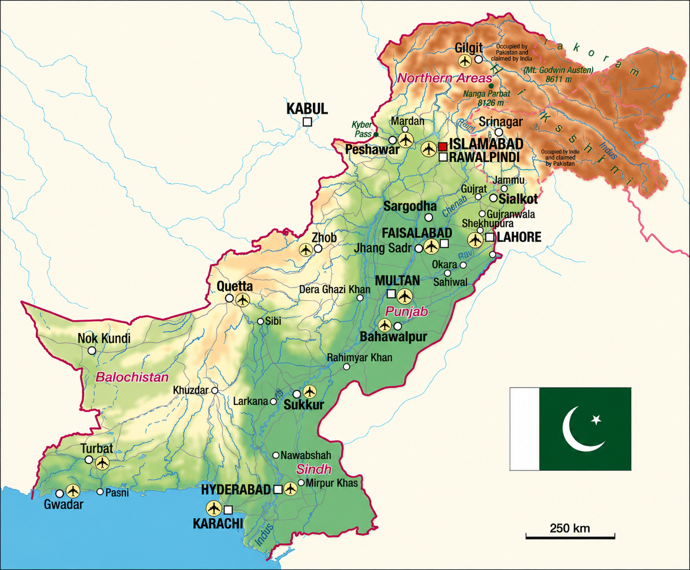 Quba Foundation Pakistan Map