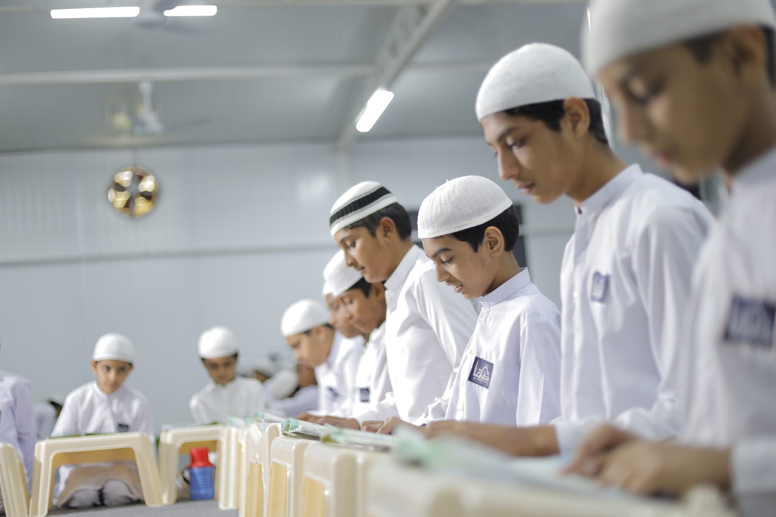 Wide short of Quba Islamic Center Students