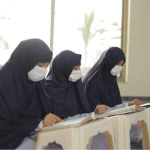 Girls from Quba Welfare Foundation's Girl Orphanage